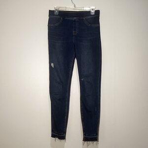 Spanx Women's Blue Denim Jeggings